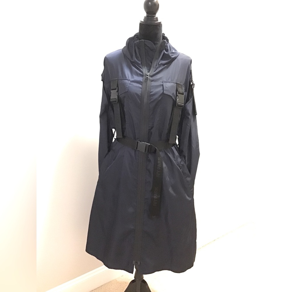 IVY PARK, Raincoat, Navy, Medium